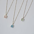 Simple Geometric Square Pendant Necklace For Women