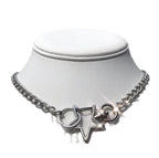 Hollow Metal Pendant Hip-Hop Punk Geometric Necklace