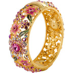Womens Diamond-encrusted Full-circle Bracelet