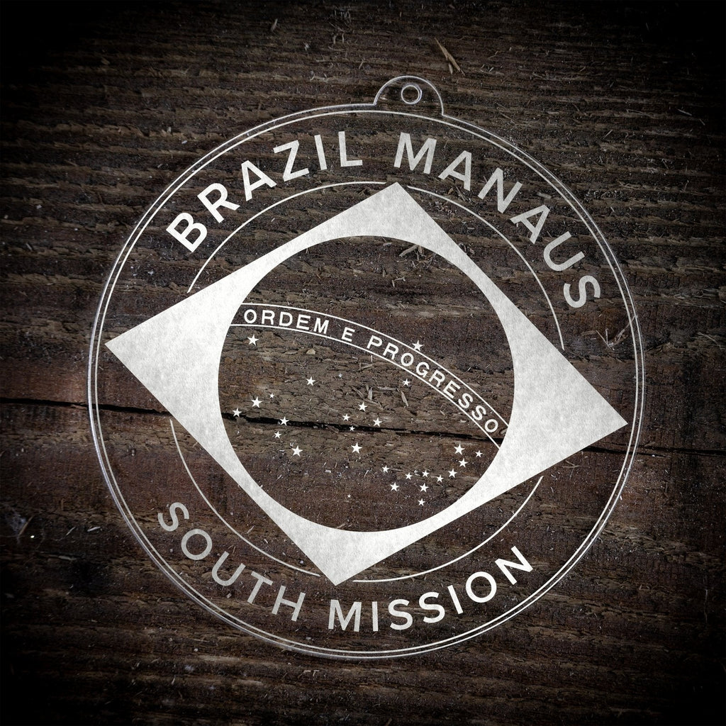Brazil Manaus South Mission Christmas Ornament