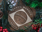Brazil Manaus South Mission Christmas Ornament