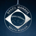 Brazil Manaus South Mission Christmas Ornament