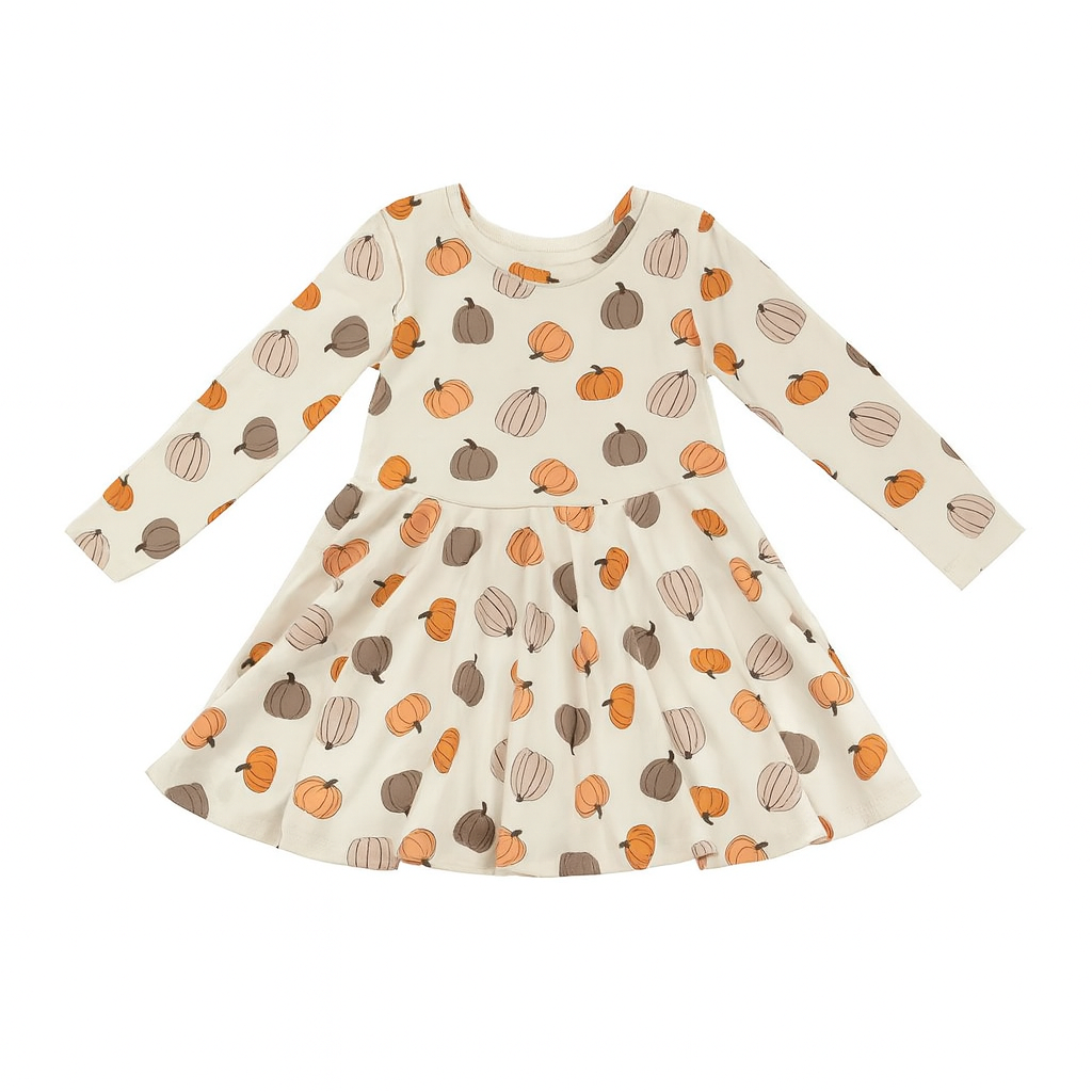 Pumpkins Beige (Bodysuit Dress)