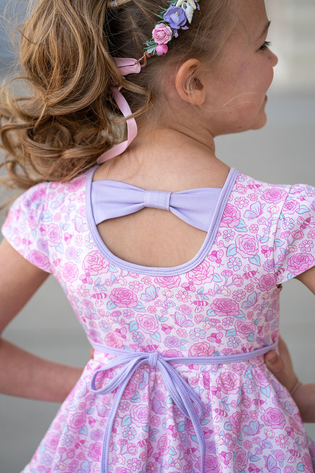Blair Tunic Set - Floral Flutterbug