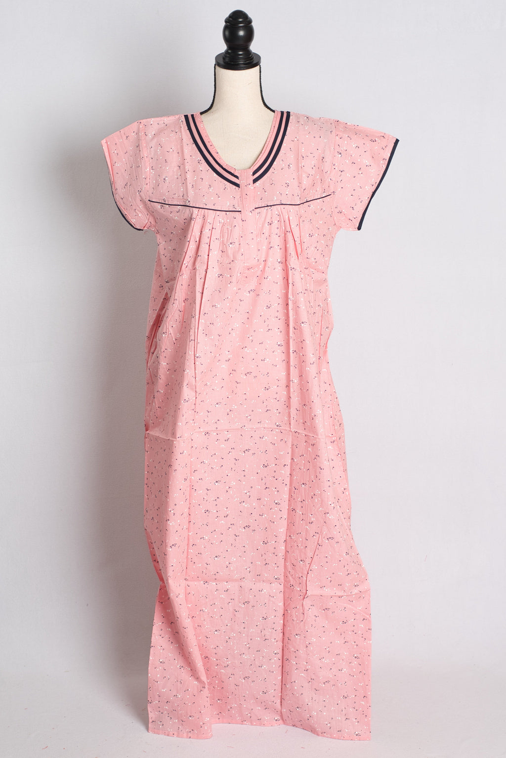 Printed Pink Cotton Nightwear in Regular Size — Style B (Feb)