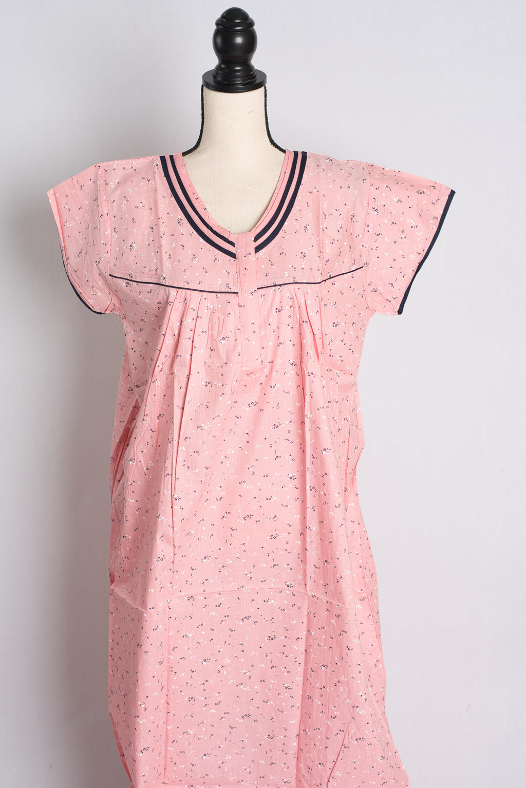 Printed Pink Cotton Nightwear in Regular Size — Style B (Feb)
