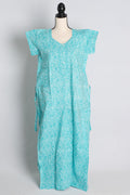 Printed Blue Cotton Nightwear in Regular Size — Style C (Feb)