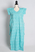 Printed Blue Cotton Nightwear in Regular Size — Style C (Feb)