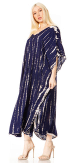 Sakkas Maitte Women's V-Neck Printed Kaftan Cover-Up Dress for the Beach - Buy One Get One