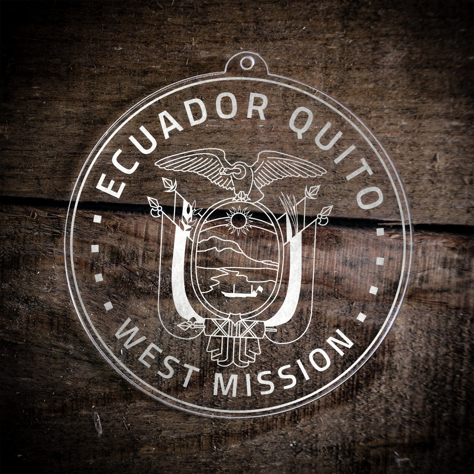 Ecuador Quito West Mission Christmas Ornament