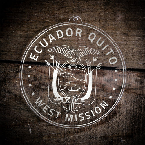 Ecuador Quito West Mission Christmas Ornament