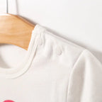 Baby Bodysuit with Triangle Design for Newborns