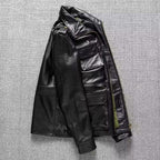 Pure Top Layer Soft Cowhide Real Leather Clothes