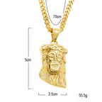 Hip Hop Winged Angel Pendant Necklace