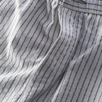 Simple Tether Casual Men's Contrast Color Striped Ankle-length Pants