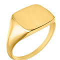 Square Signet Rings (Gold)