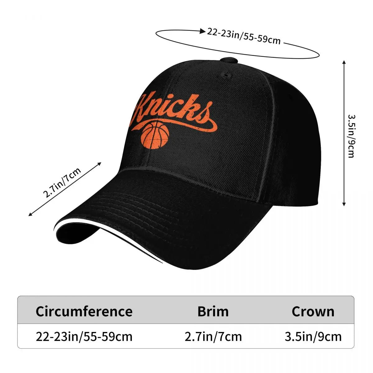 Knicks Retro Baseball Cap New In Hat Luxury man cap Luxury Cap foam party Hat Caps For Men Women's