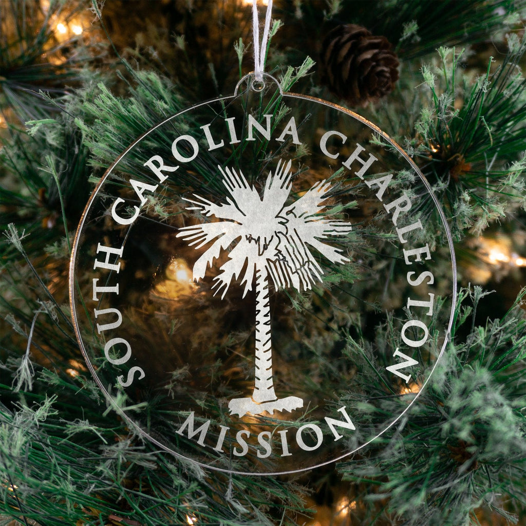 South Carolina Charleston Mission Christmas Ornament