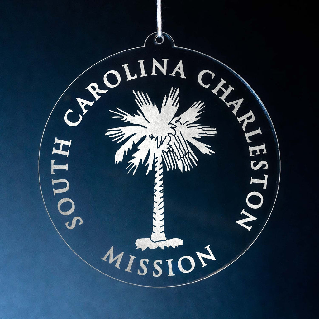South Carolina Charleston Mission Christmas Ornament