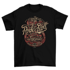 Rock & Roll Legends Script T-shirt