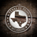 Texas El Paso Mission Christmas Ornament