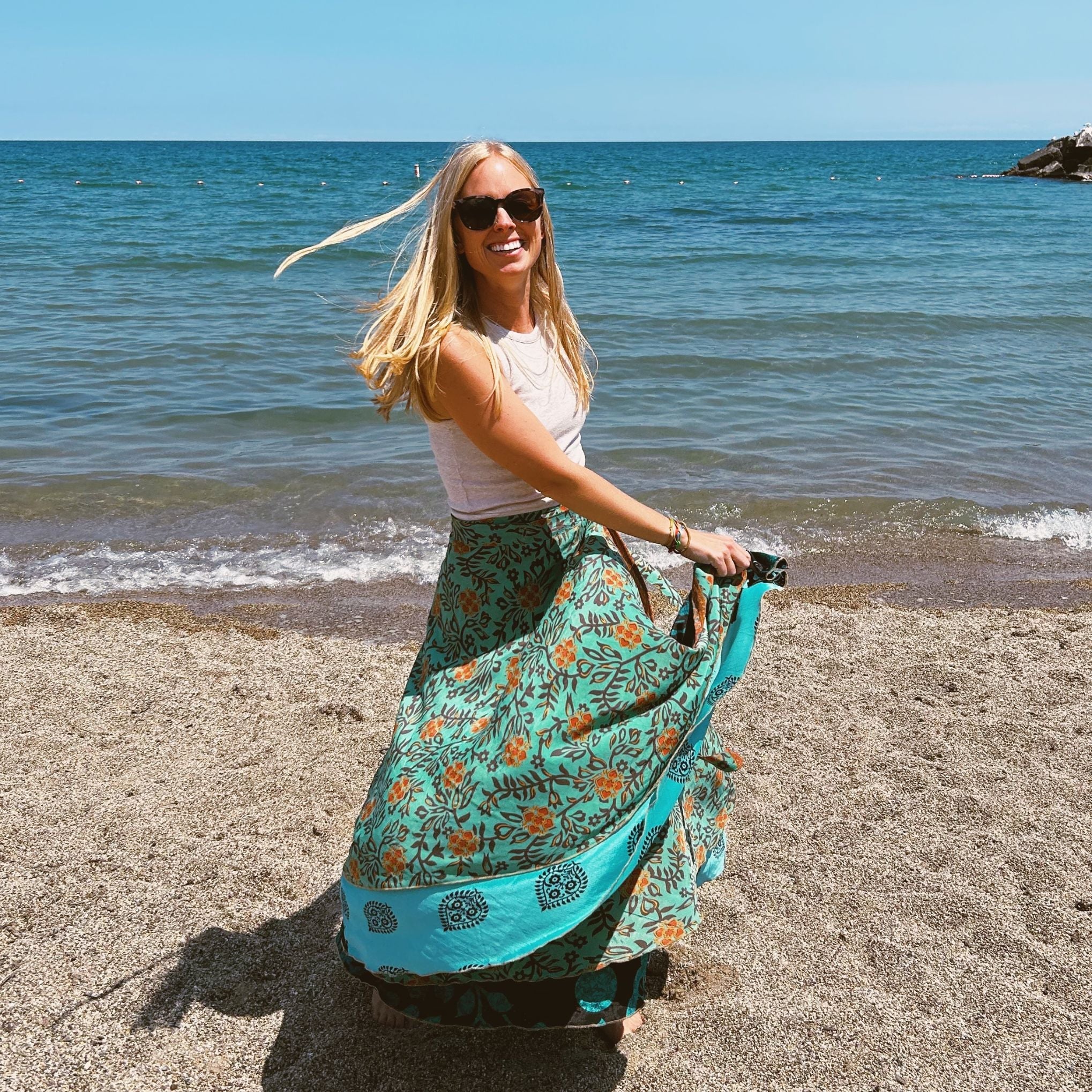 Made With Love: The Original Sari Wrap Skirt