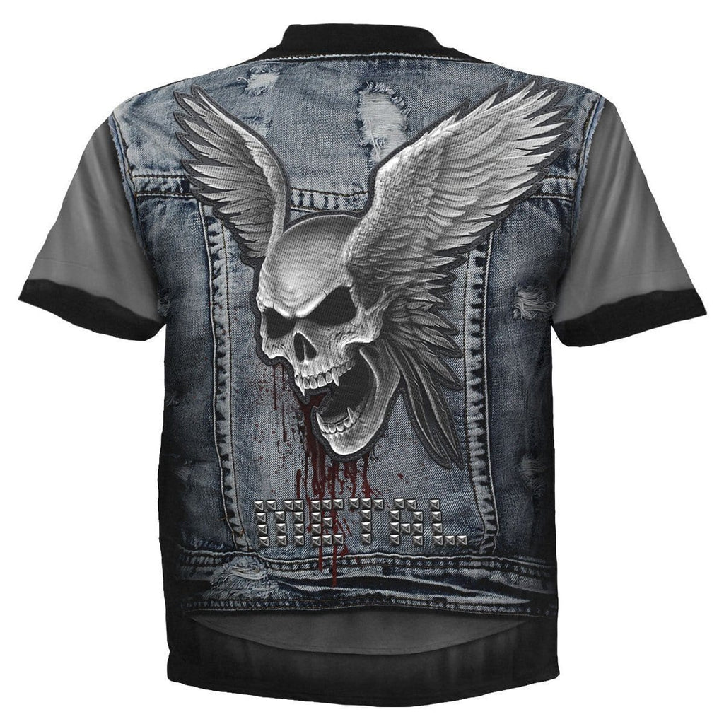 THRASH METAL - Allover T-Shirt Black