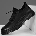 Mens Casual Leather Shoes In Large Sizes
