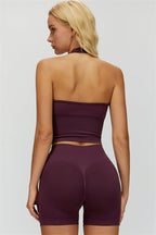 The Delight Halter Top Shorts 2-Piece Set