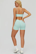 The Empower Jacket Sports Bra Shorts 3-Piece Set