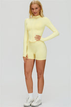 The Empower Jacket Sports Bra Shorts 3-Piece Set