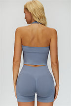 The Delight Halter Top Shorts 2-Piece Set