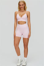 The Empower Jacket Sports Bra Shorts 3-Piece Set