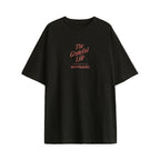 Relaxed Laid-back Versatile Retro Short-sleeve T-shirt