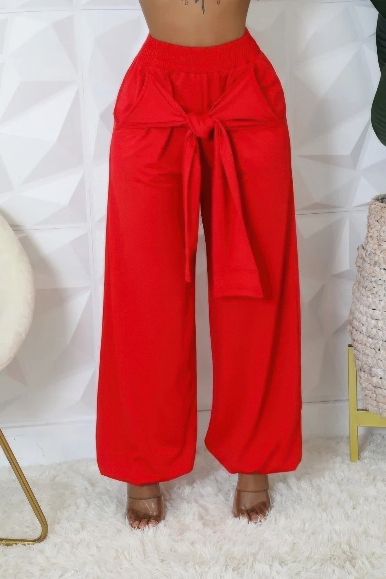 Women's High Waist Stretch Pants