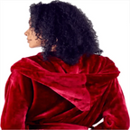 Women’s Plush Hooded Robe - Spa-Worthy Comfort at Home