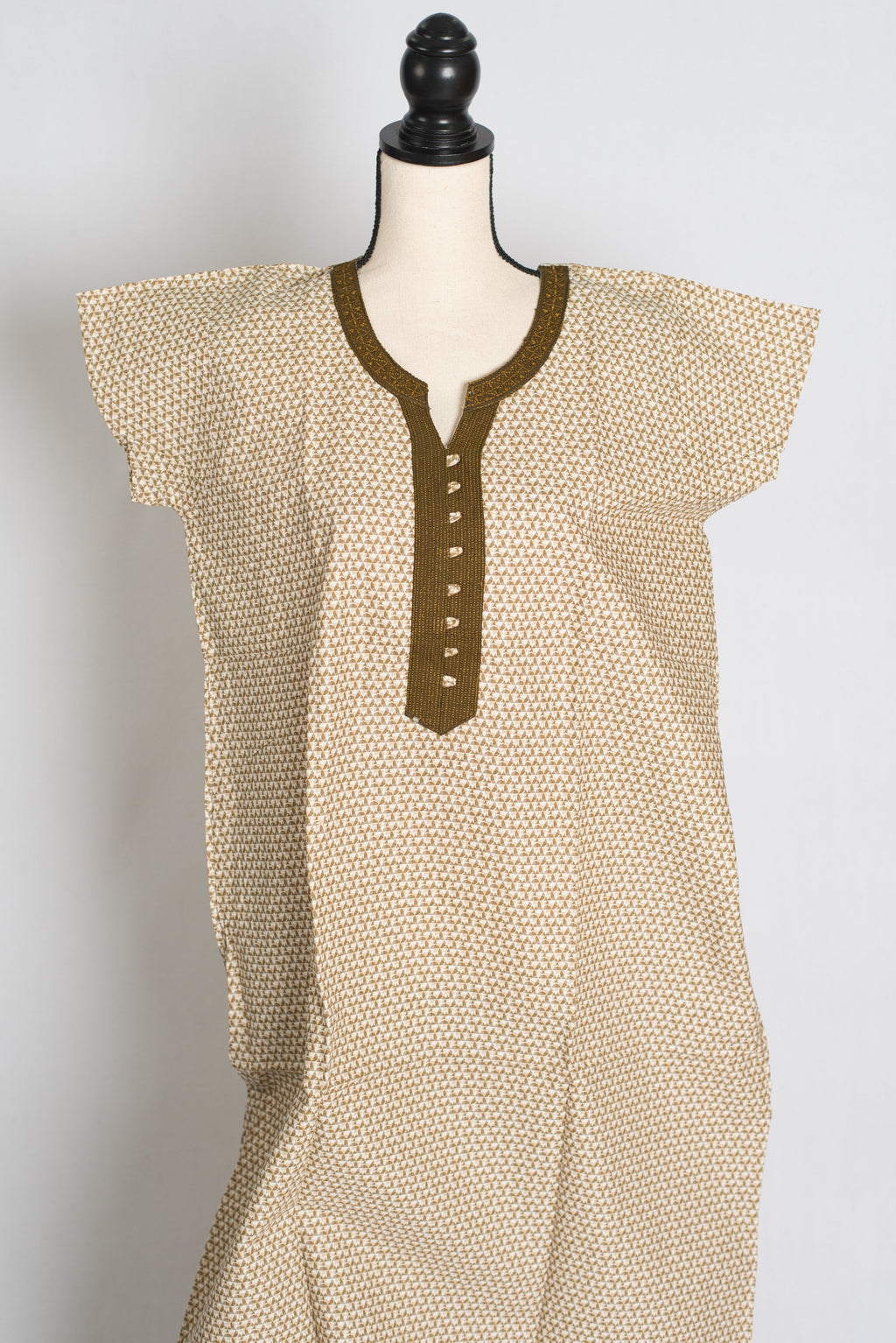 Printed Brown Pure Cotton Nightwear in Regular Size — Style C (Sep)