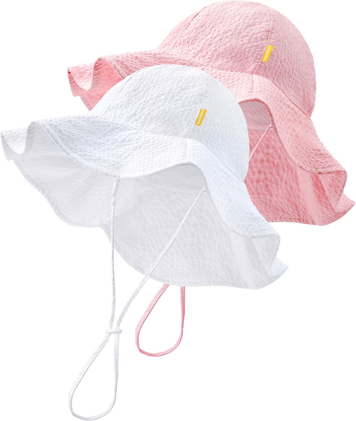 Baby Sun Hat Wide Brim Adjustable Toddler Beach Bucket Hat