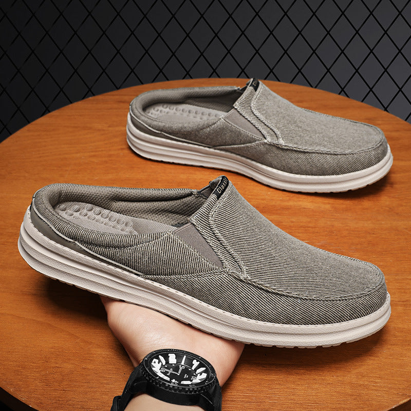 Plus-size Casual Lightweight Slip-on Mules For Outdoor Wear