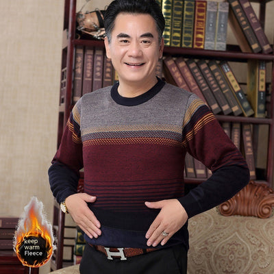 Men's Fashion Velvet Padded Thickened Thermal Clothes