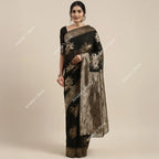 Indian Saree Dress for Women Ethnic Party Costume Traditional Sari Wedding Reception/Bharatanatyam Dance Performance No Tops