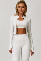 The Eloise Jacket Sports Bra Leggings 3-Piece Set