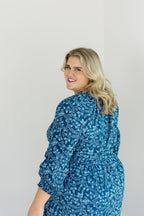 The Savana Midi Dress in Winter Blossom - Final Sale