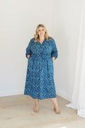 The Savana Midi Dress in Winter Blossom - Final Sale