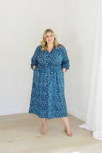 The Savana Midi Dress in Winter Blossom - Final Sale