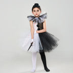 Halloween Soul Clown Girls' Dress Suit