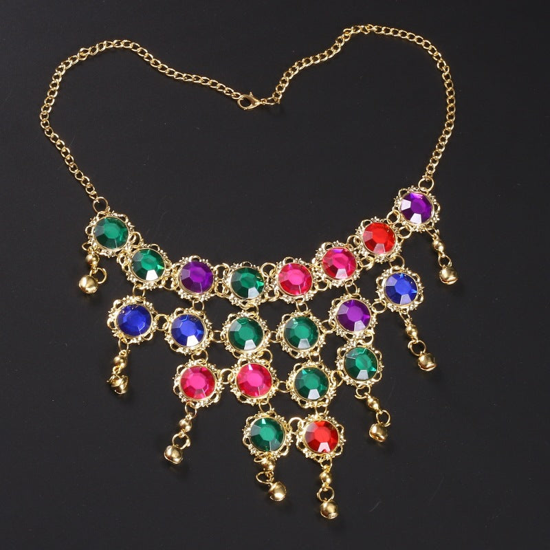 Indian Dance Performance Accessories Necklace
