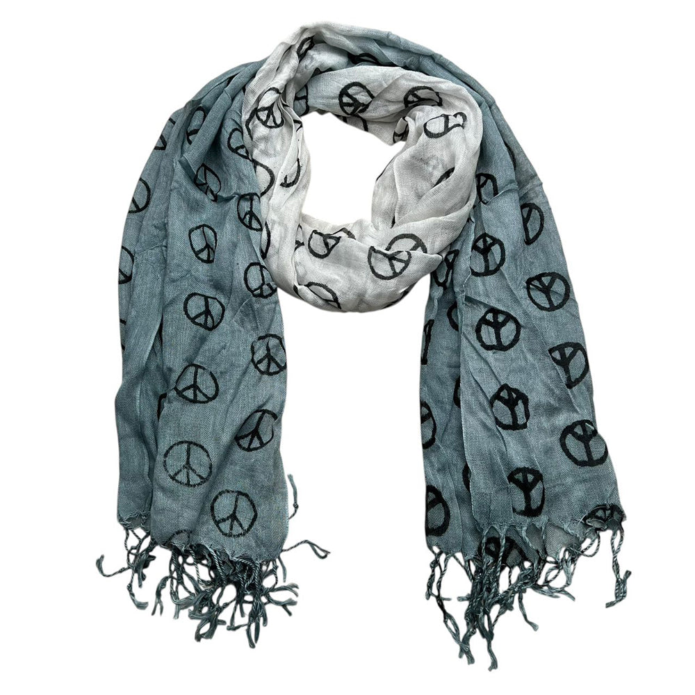Understated Elegance Subtle Pattern Scarf Grey Printed Scarf,vacation,daily Life,evening Party,Office Appropriate Subtlety For Women Men