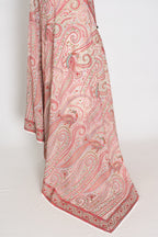 Koli | White and Red Georgette Saree | Lightweight Festive Partywear