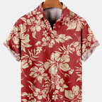 Men's Hawaiian European And American Top